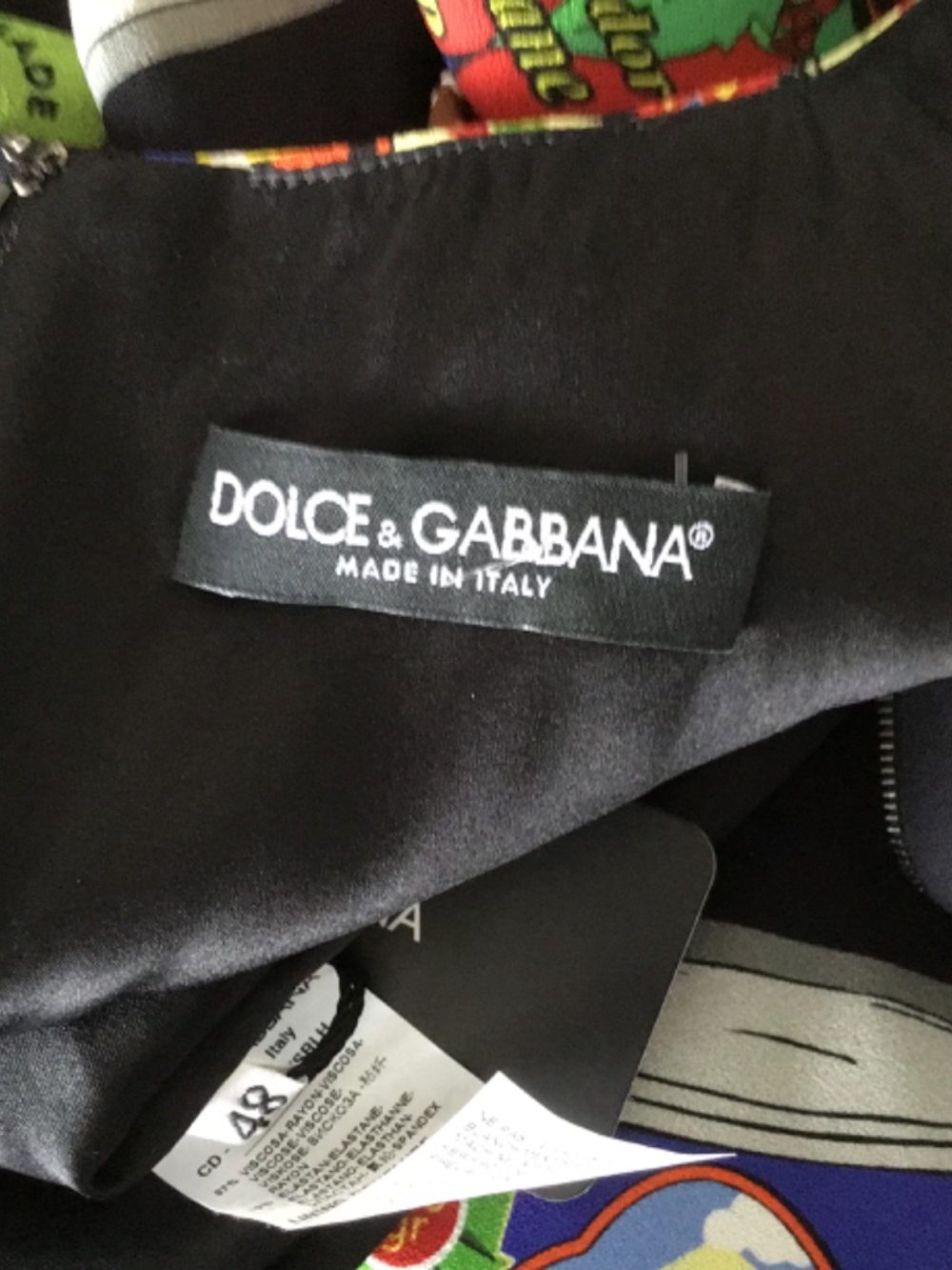 NWT Dolce&Gabbana brand new dress SIZE IT 48, US 46, L - Picture 5 of 5